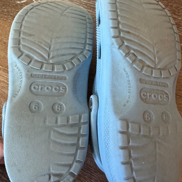 Light Blue Crocs - Picture 4 of 6